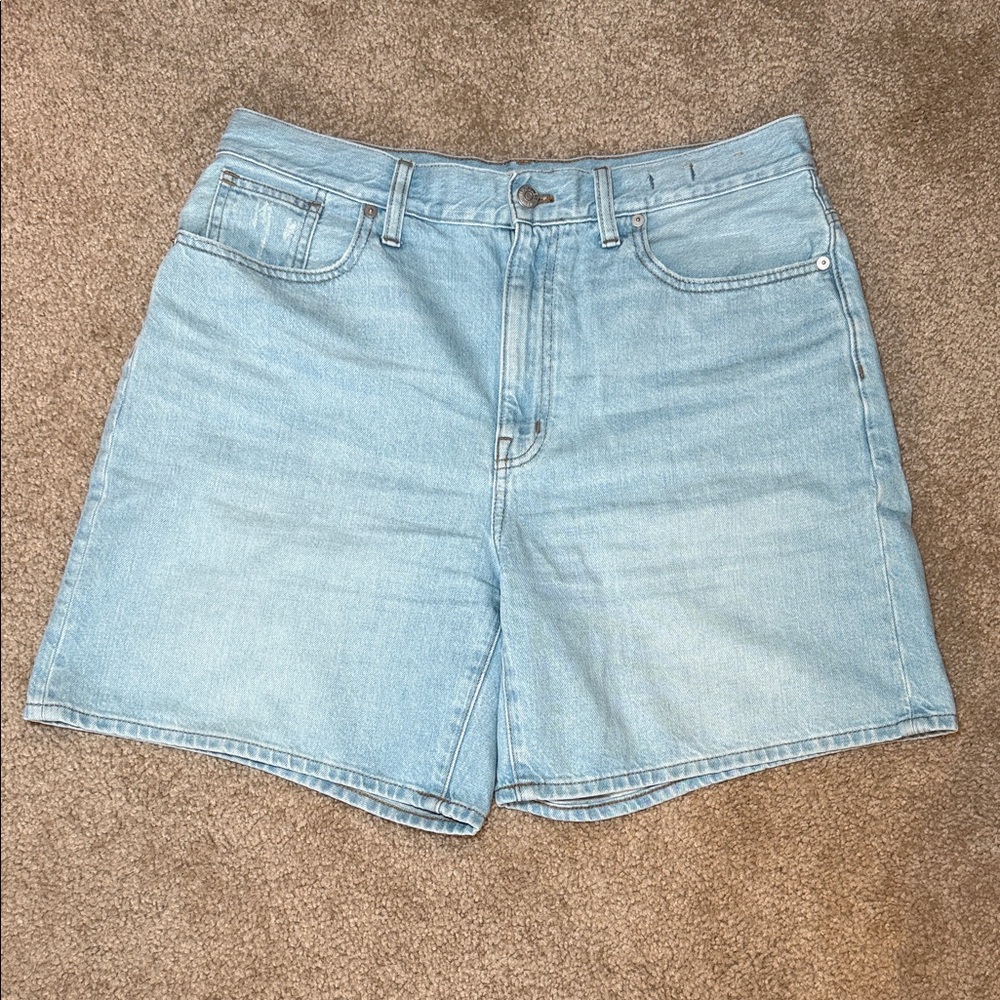 Madewell Baggy Jean Shorts